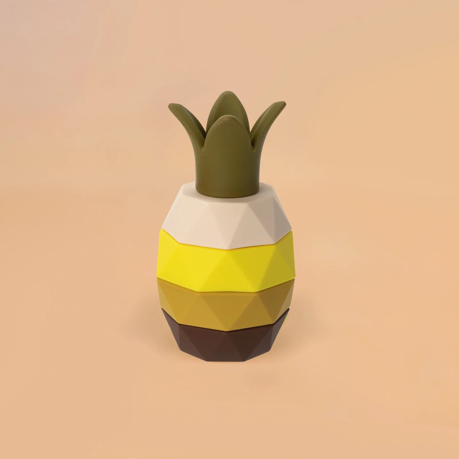 Silicone Fruit Stacking Toy for Sensory Play