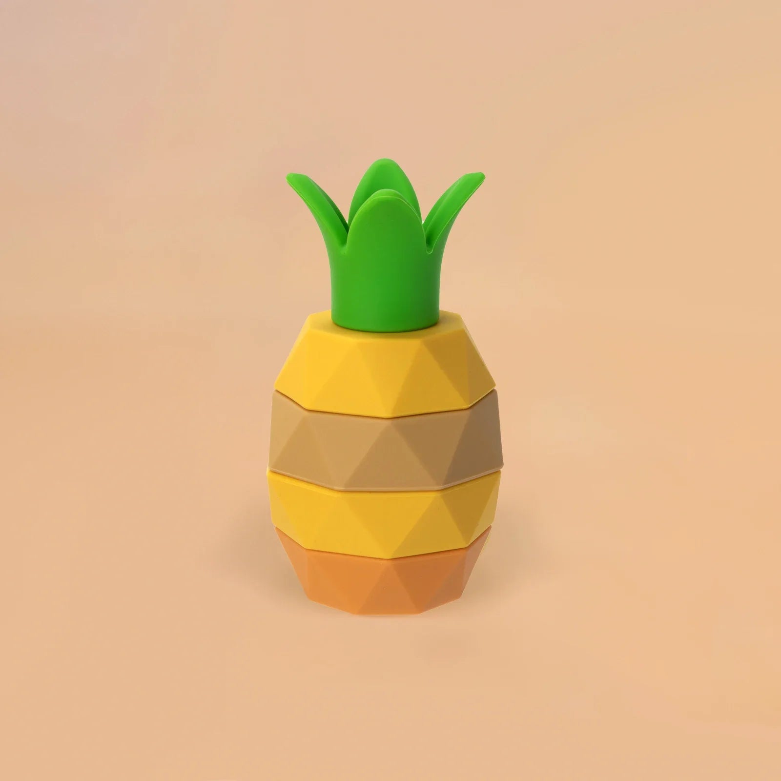 Silicone Fruit Stacking Toy for Sensory Play