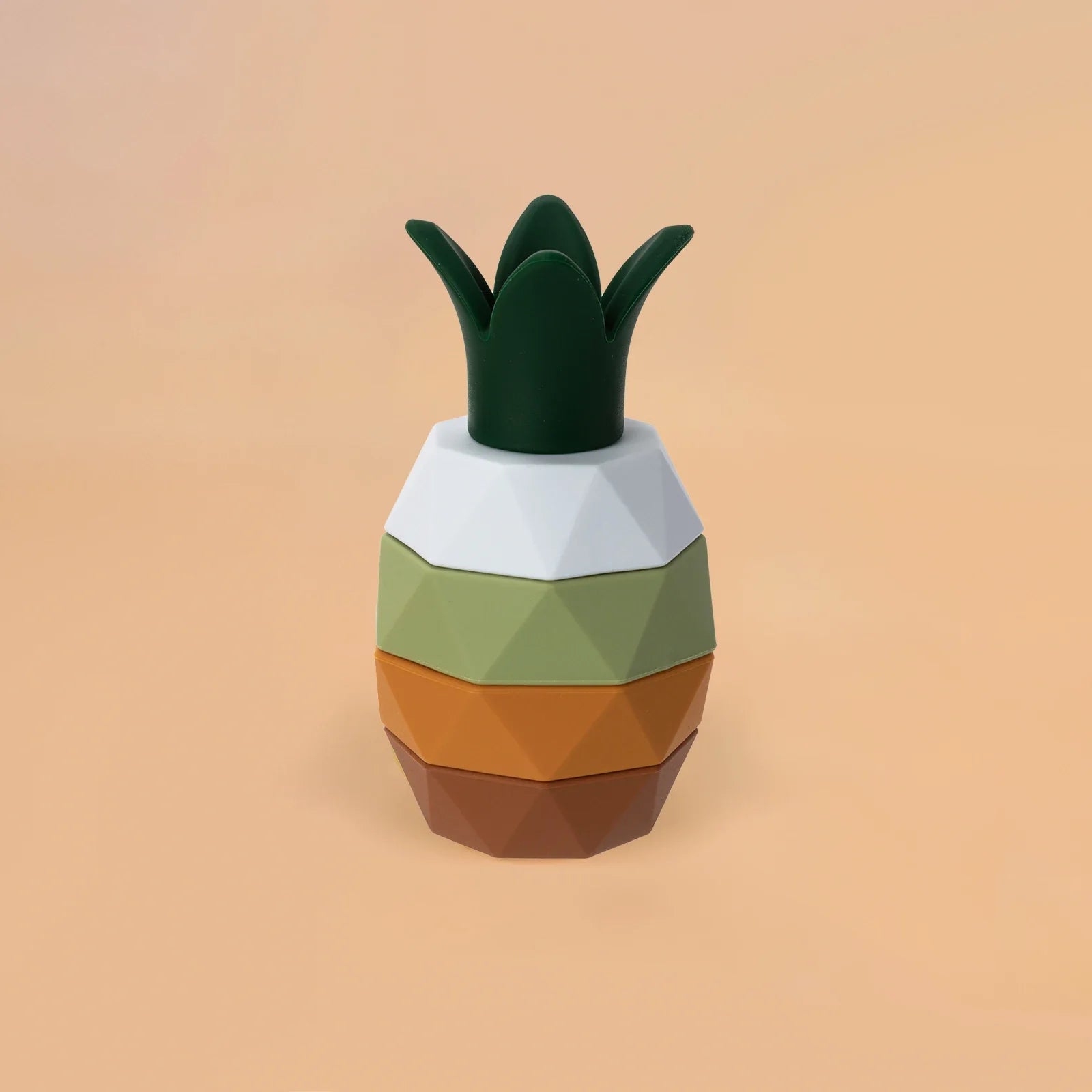 Silicone Fruit Stacking Toy for Sensory Play