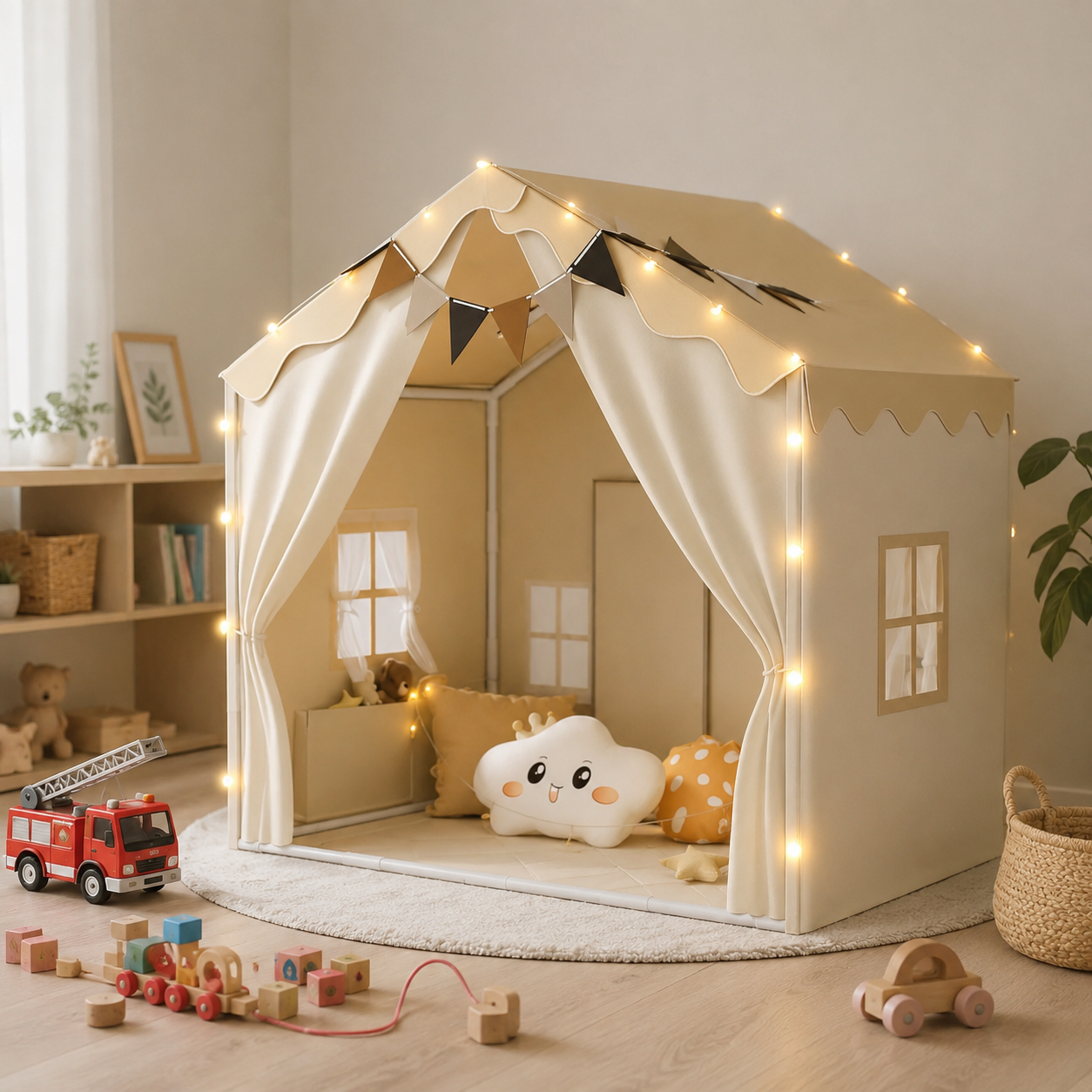 Oversized Kids Play Tent | Dual-Door Playhouse