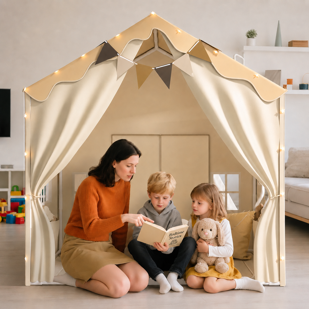 Oversized Kids Play Tent | Dual-Door Playhouse