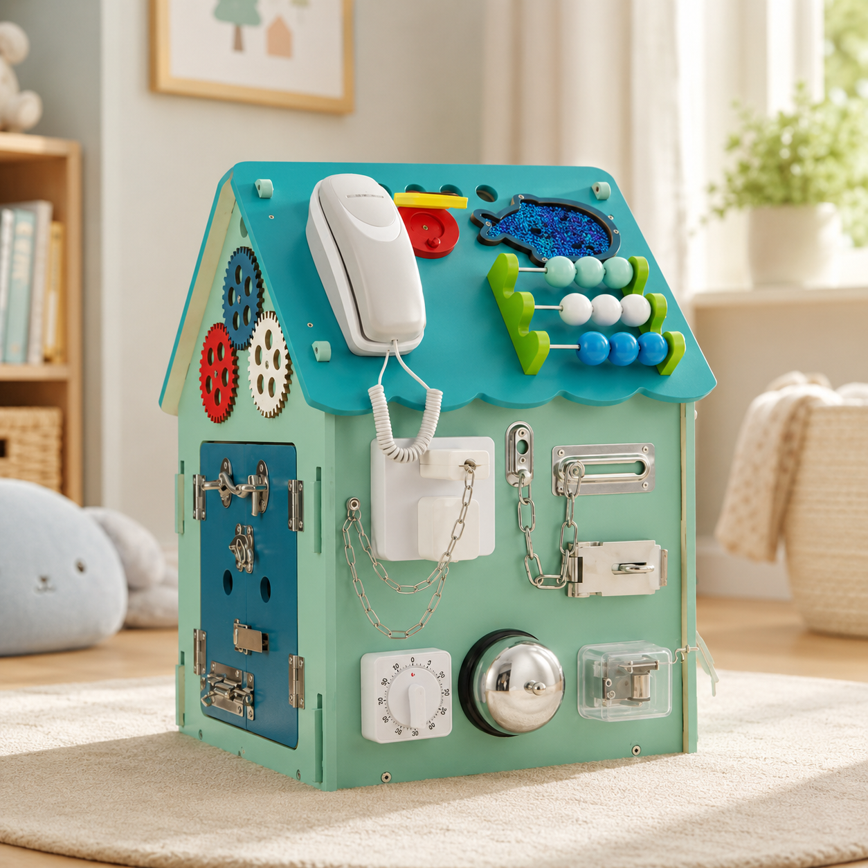 Sensory Play House | Montessori-Inspired Activity Toy