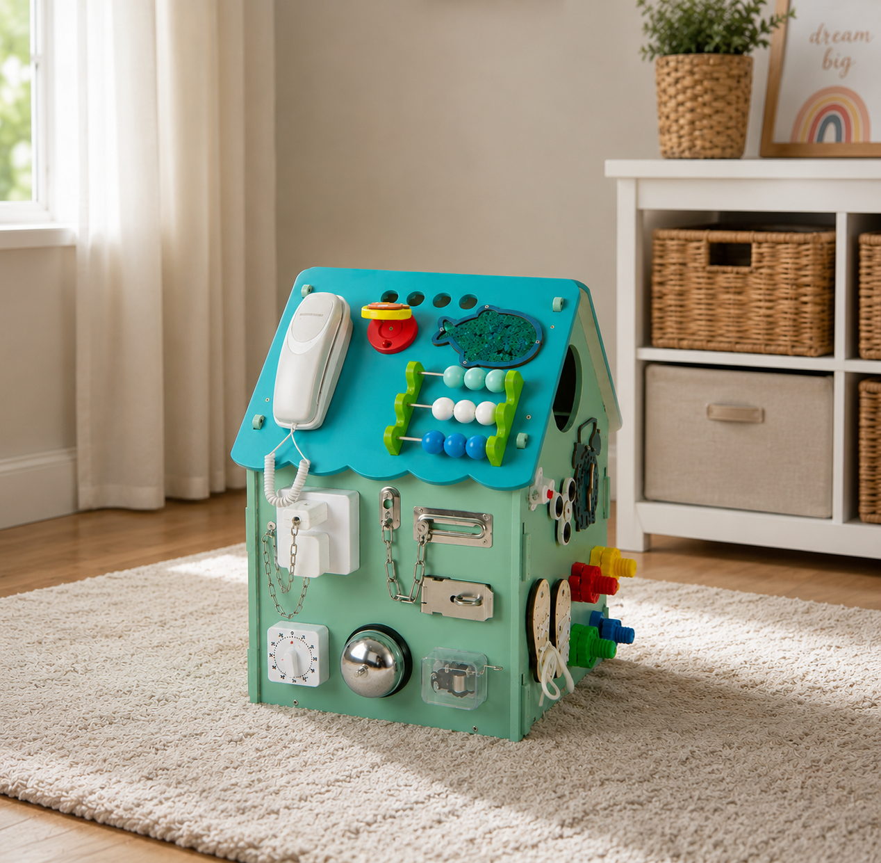 Sensory Play House | Montessori-Inspired Activity Toy