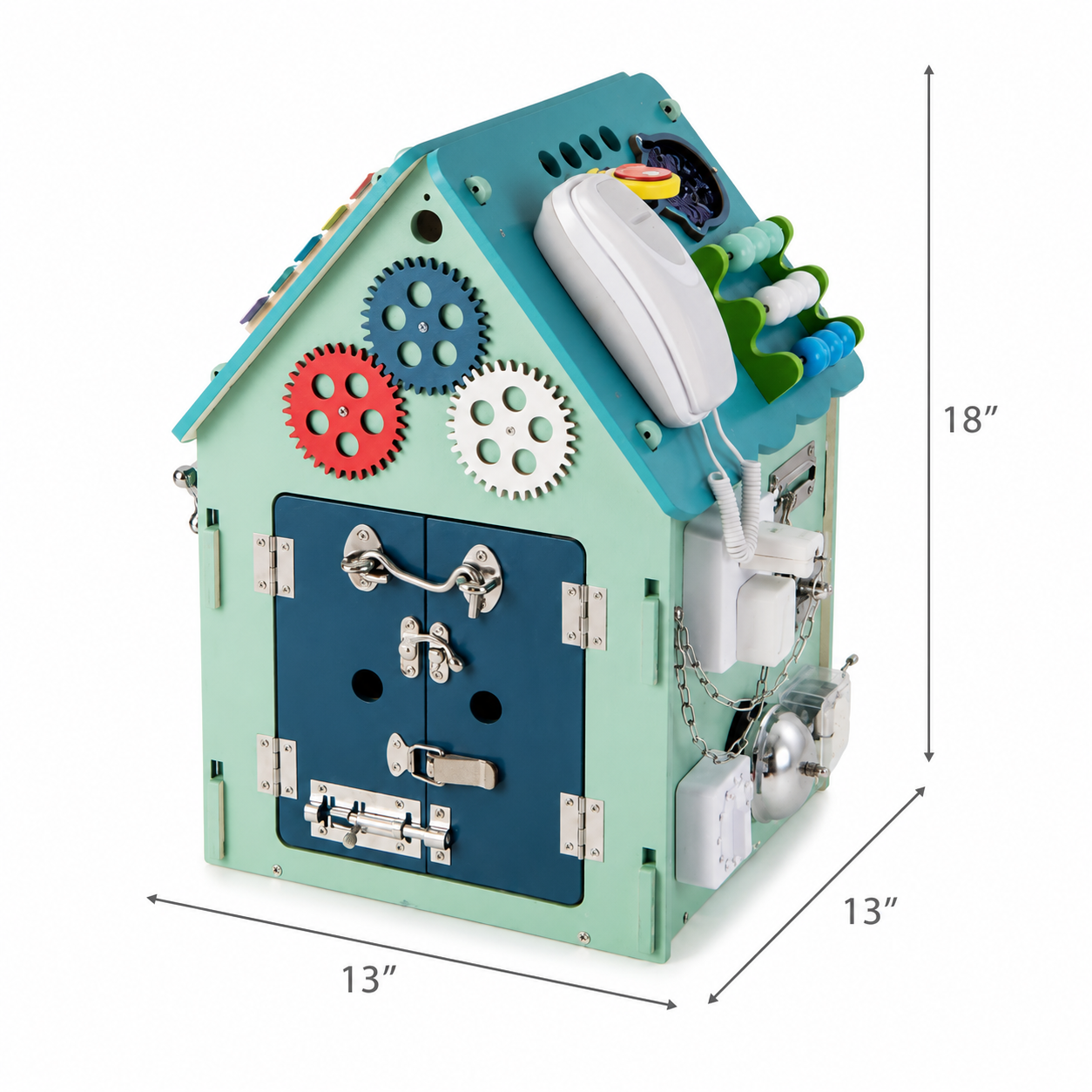 Sensory Play House | Montessori-Inspired Activity Toy