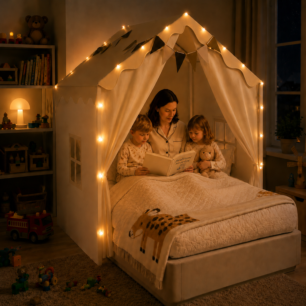 Oversized Kids Play Tent | Dual-Door Playhouse