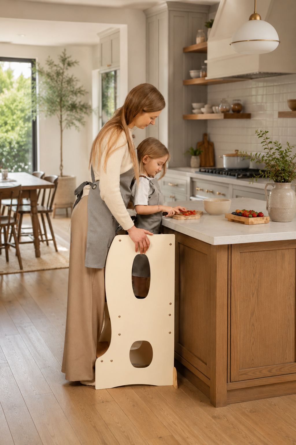 Montessori Learning Tower | Wooden Helper for Kids