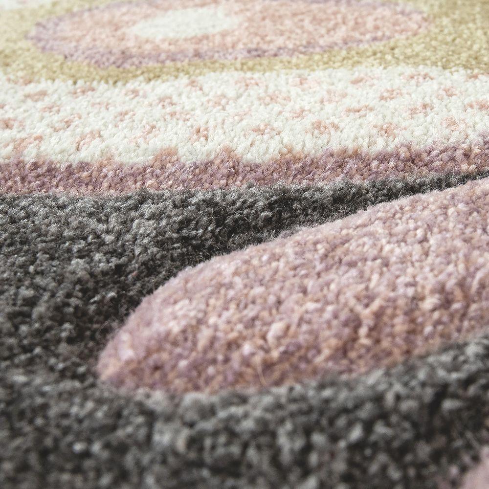 Butterfly Kids Rug | Soft Pink Playroom Rug