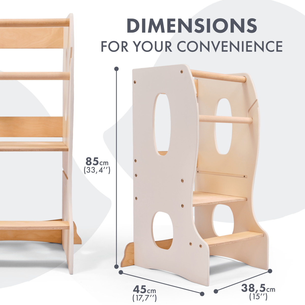 Montessori Learning Tower | Wooden Helper for Kids