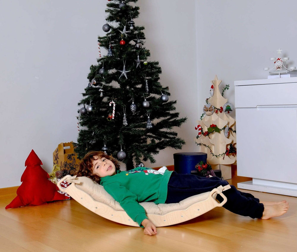 XL Wooden Balance Board | Montessori-Inspired Balance Toy